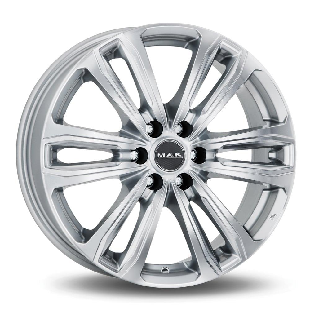 MAK Safari 6 8,0x18 6/114,3 ET45 d-66,1 Silver (F8080AF6SI45ZN4)