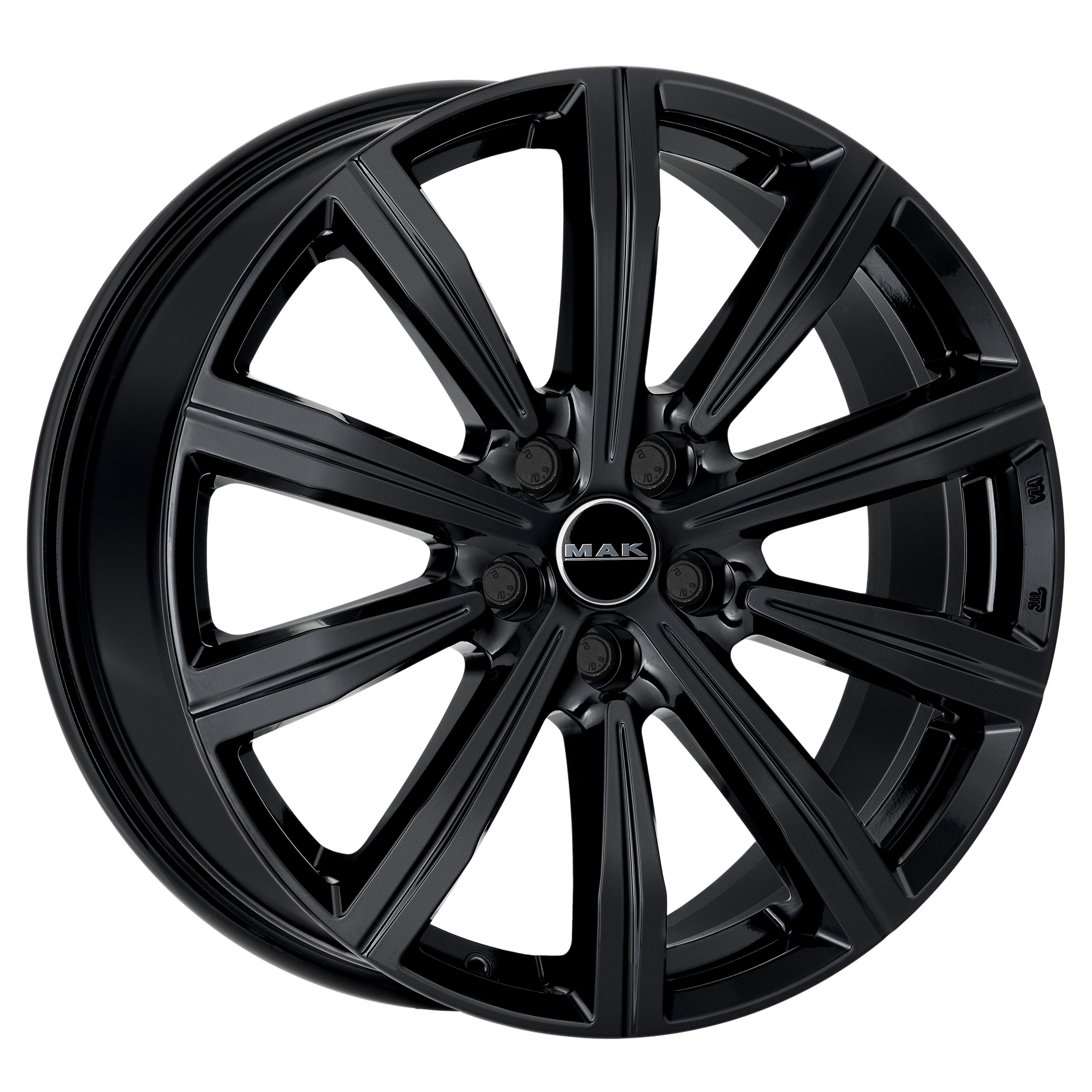 MAK Birmingham 8,5x20 5/120 ET43 d-64,1 Gloss Black (F8520IRGB43IR9)
