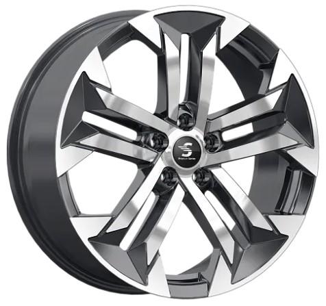 КиК КР015 (Haval F7/F7x) 7,5x19 5/114,3 ET40 d-64,1 Diamond Black Gris (Арт.82132)