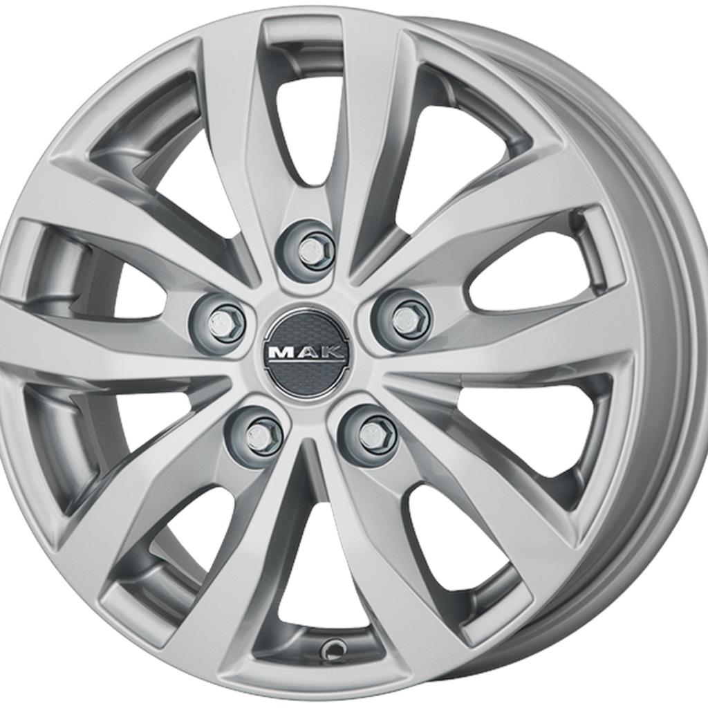 MAK Load 5 7,0x17 5/120 ET55 d-65,1 Silver (F70705DSI55IG3X)