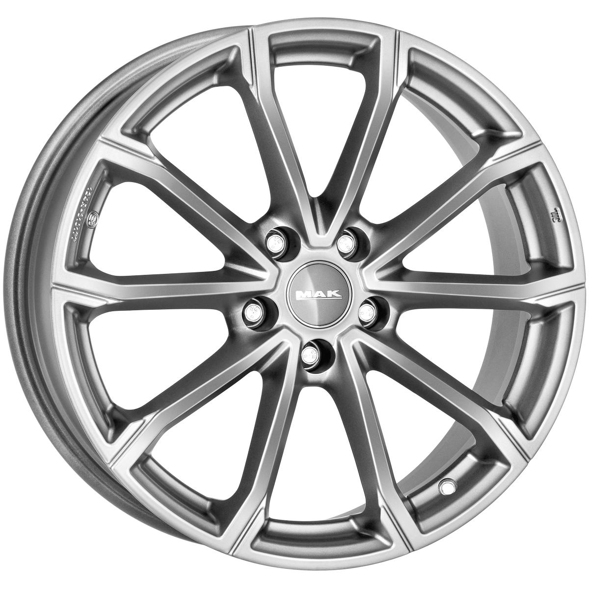 MAK Davinci 7,0x16 5/108 ET44 d-65,1 Light Titan (F7060BRTM44GG3X)