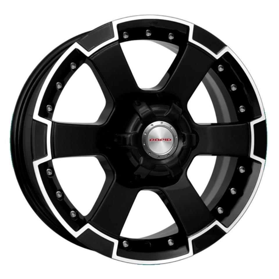КиК М56 (КС593) 7,0x16 6/139,7 ET22 d-107,1 алмаз черный (Арт.r13541) Оригинал