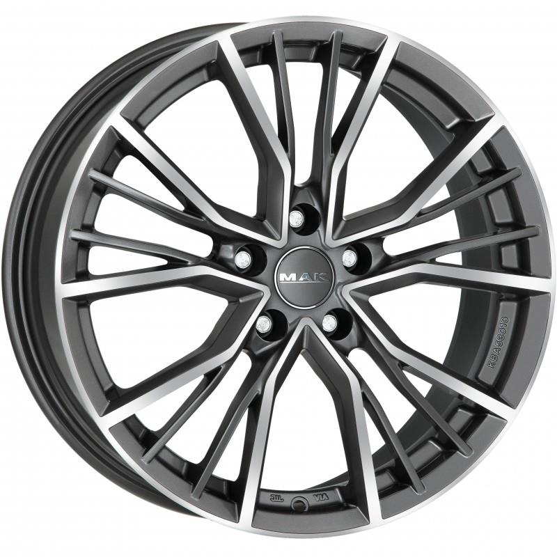 MAK Union 10,0x22 5/112 ET19 d-66,45 Gun Met-Mirror Face (F1022UNQM19WSX)