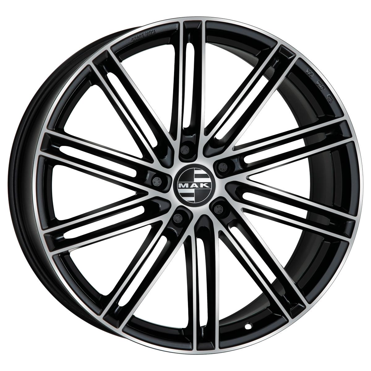 MAK Leipzig 10,0x22 5/130 ET48 d-71,6 Black Mirror (F1022LPBM48KY2)