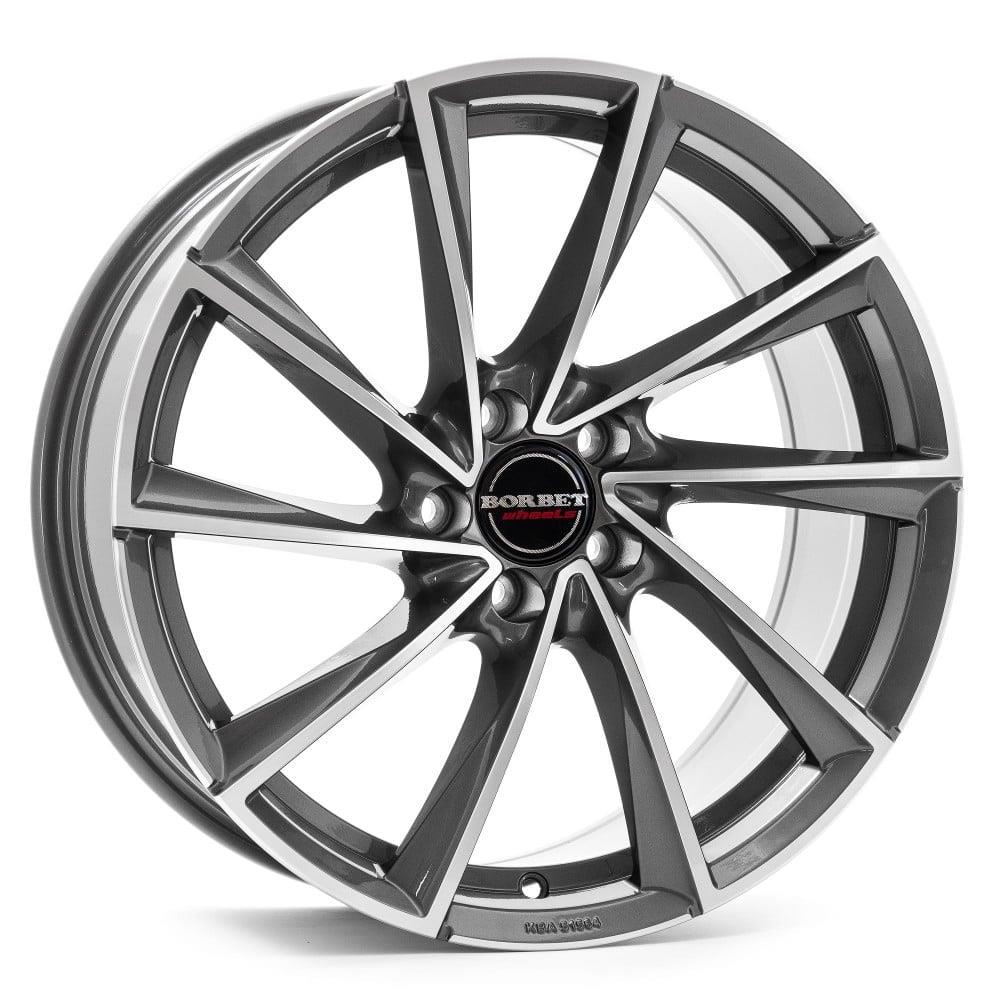 Borbet VTX 8,5x19 5/112 ET20 d-66,5 Graphite Polished (496261)