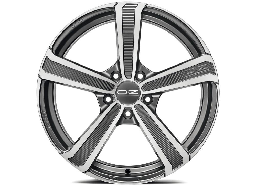OZ Montecarlo HLT 9,5x20 5/112 ET52 d-79 Matt Dark Graphite Diamond Cut (W0194820149) d-XL