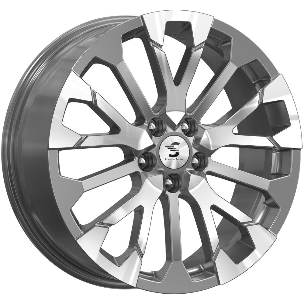КиК КР003 (Haval F7) 7,5x19 5/114,3 ET40 d-64,1 Diamond Gloss Graphite (Арт.77440)