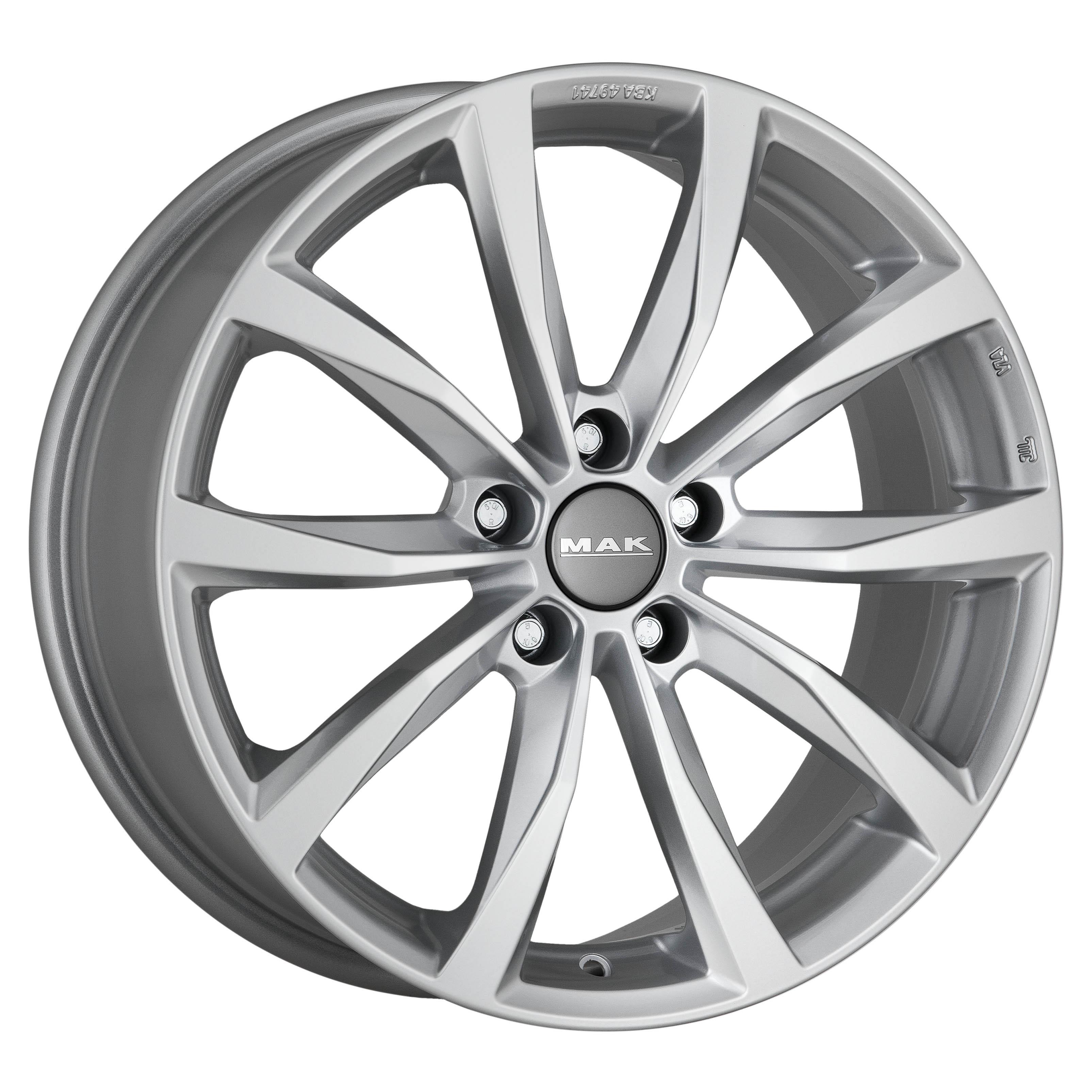 MAK Wolf 7,0x17 5/114,3 ET40 d-66,1 Silver (F7070WFSI40FN2X)