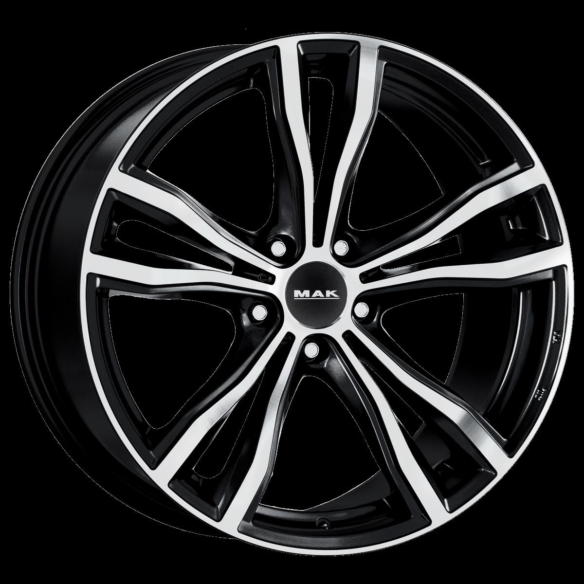 MAK X-Mode 10,0x21 5/112 ET50 d-66,6 Black Mirror (F1021XMBM50WS6X)