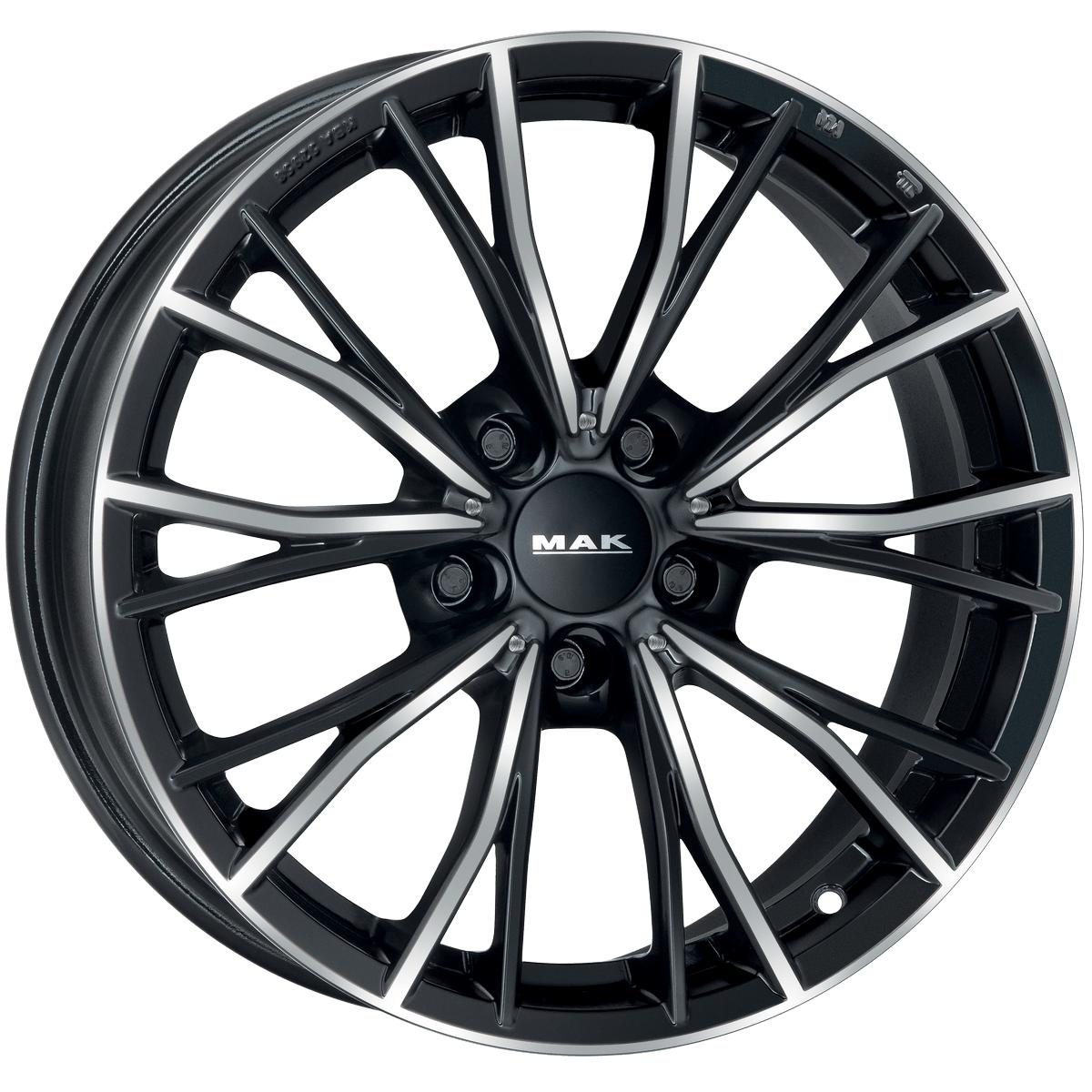 MAK Mark 7,5x17 5/120 ET34 d-72,6 Black Mirror (F7570MKBM34IBX)