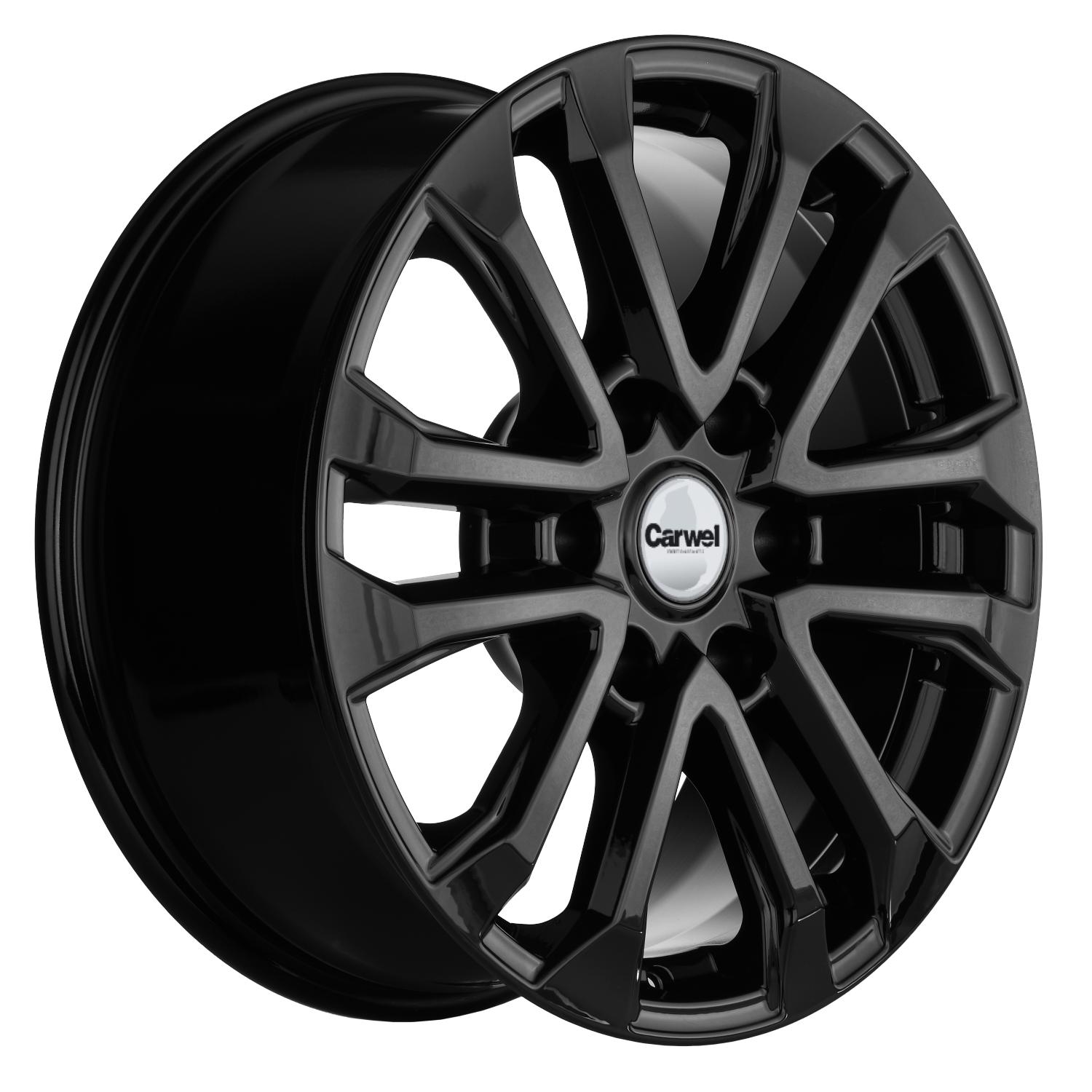 Carwel Пур 1805 (Mitsubishi Pajero) 7,5x18 6/139,7 ET46 d-67,1 BL (Арт.121217)