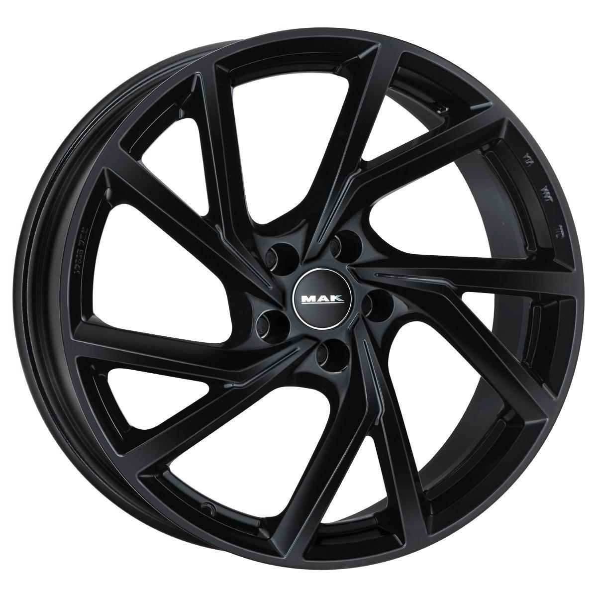 MAK Kassel 8,5x20 5/112 ET38 d-66,45 Gloss Black (F8520KAGB38WS2X)