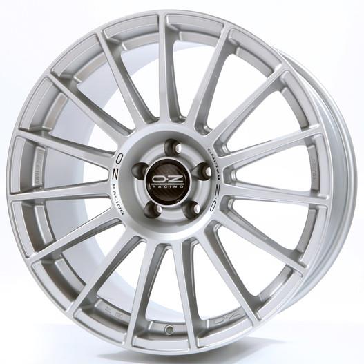 OZ Superturismo Dakar 8,5x20 5/114,3 ET40 d-79 Matt Race Silver Black Lettering (W0187520219) d-XL