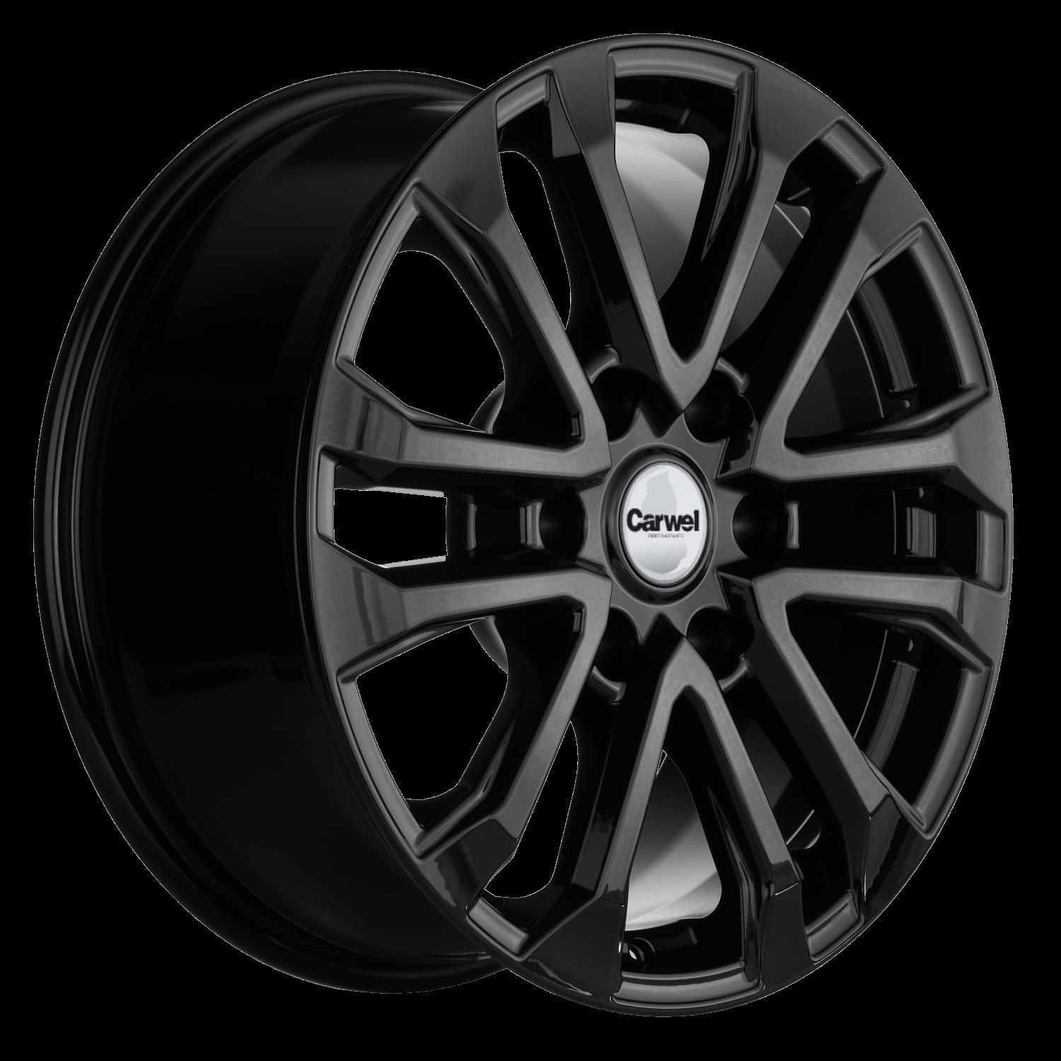 Carwel Пур 1805 (Mitsubishi L200) 7,5x18 6/139,7 ET38 d-67,1 BL (Арт.110966)