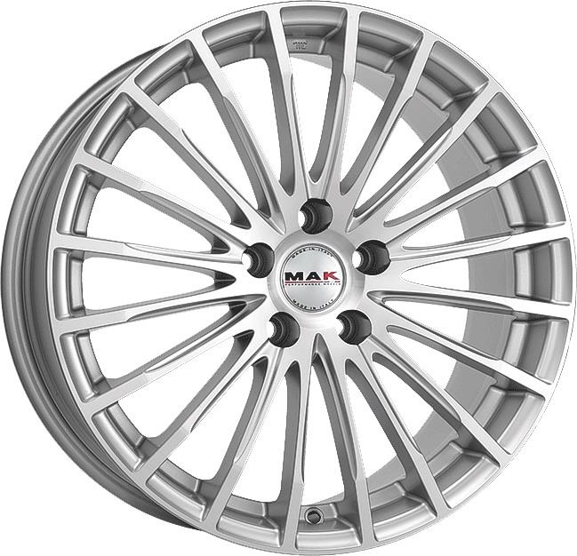 MAK Fatale 8,5x19 5/108 ET38 d-72 Silver (F8590FASI38GG)