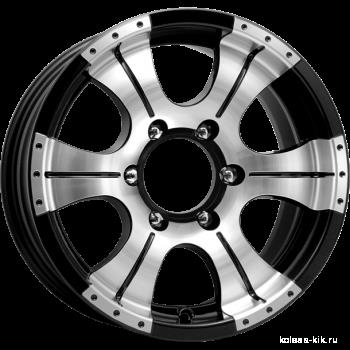 КиК Байконур (КС473) 7,0x15 6/139,7 ET-5 d-110,1 алмаз черный (Арт.34662)