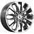 КиК КР007 (Pajero Sport) 8,0x20 6/139,7 ET38 d-67,1 Diamond Gloss Graphite (Арт.78984)