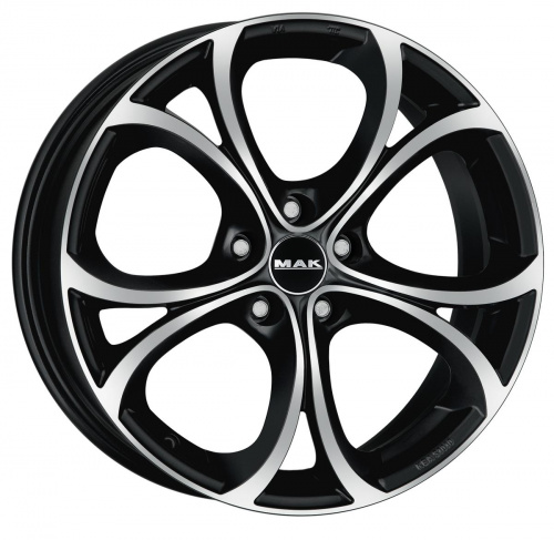 MAK Lario 10,0x20 5/110 ET34 d-65,1 Black Mirror (F1020LABM34LG1X)