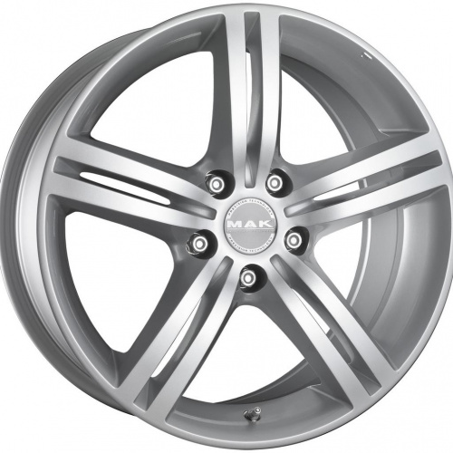 MAK Veloce Italia 7,0x17 5/100 ET48 d-56,1 Silver (F7070WO48P3IX)