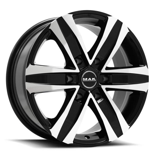 MAK Stone 6 8,5x20 6/130 ET60 d-84,1 Gloss Black (F85206TGB60M6)