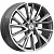 КиК КР010 (Tiggo 8 Pro) 7,5x18 5/108 ET47 d-60,1 Diamond Gloss Graphite (Арт.80049)
