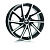 Alutec Singa 7,5x18 5/108 ET55 d-63,4 Diamond Black Frontpolished (SIN75855F53-1)