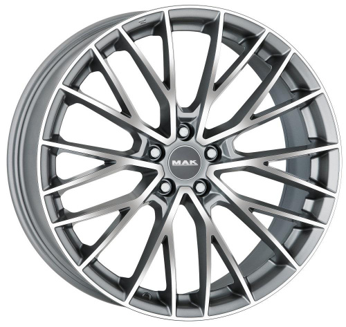 MAK Speciale-D 11,5x22 5/112 ET40 d-66,6 Graphite Mirror Face (F1522LDHM40WS2X)