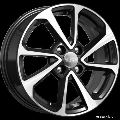 КС861 (ZV Lada Vesta) 6,0x15 4/100 ET50 d-60,1 алмаз чёрный (Арт.74171)