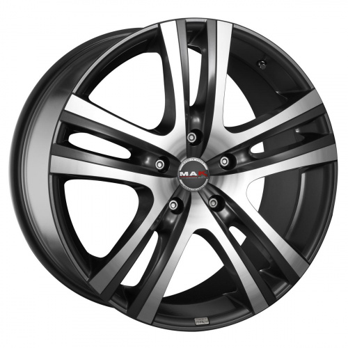 MAK Aria 8,0x18 5/114,3 ET40 d-60,1 Gun Met-Mirror Face (F8080ARQ40FP1X)