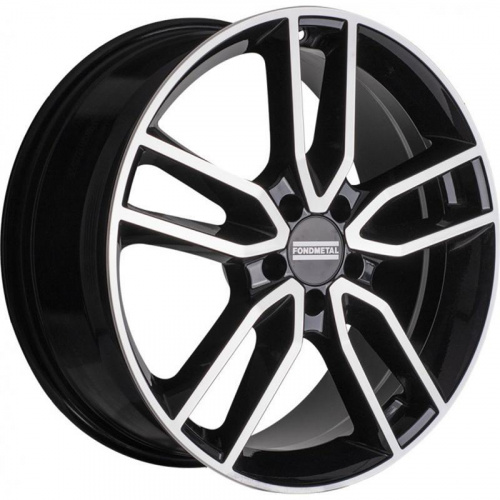 Fondmetal Koros 7,5x17 5/112 ET36 d-66,5 Glossy Black Machined (RF09270)