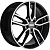 Fondmetal Koros 7,5x17 5/112 ET36 d-66,5 Glossy Black Machined (RF09270)