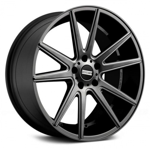Fondmetal STC10F 9,0x20 5/120 ET45 d-74,1 Matt Titanium Milled (STC10F 9020455120LTE2)