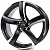 Alutec Shark 6,0x16 4/108 ET25 d-65,1 Racing Black Frontpolished (SH60625P23-5)
