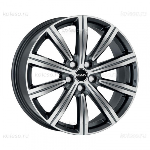 MAK Birmingham 8,5x20 5/120 ET43 d-72,6 Gun Met-Mirror Face (F8520IRQM43IR3)